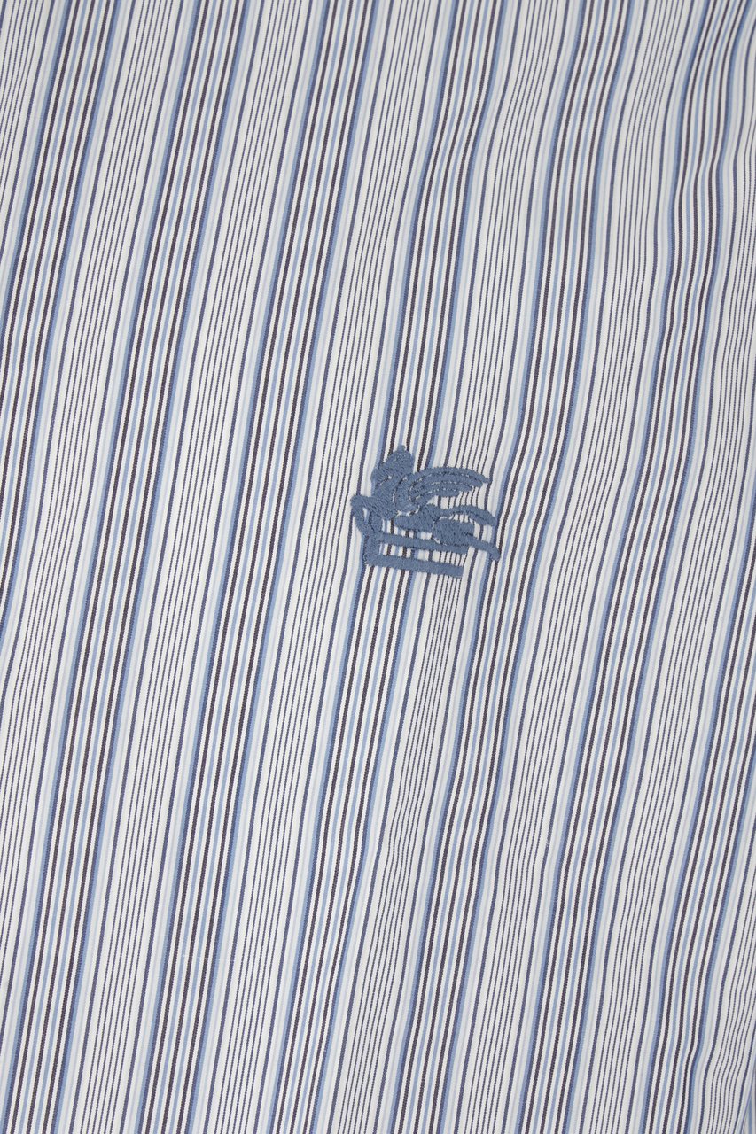 Etro Etro Printed poplin shirt Divers