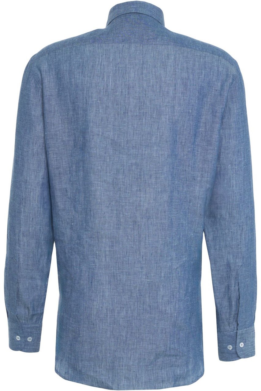 Etro Linen shirt Blauw