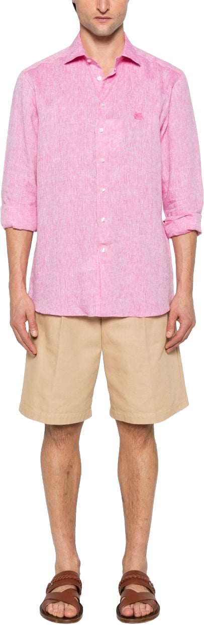 Etro Shirts Pink Roze