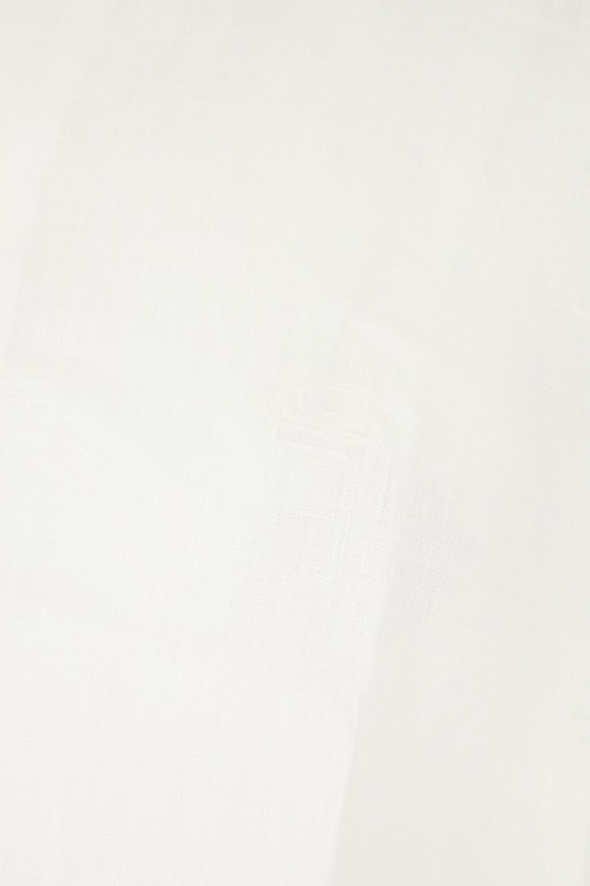 Etro Etro White linen shirt Wit