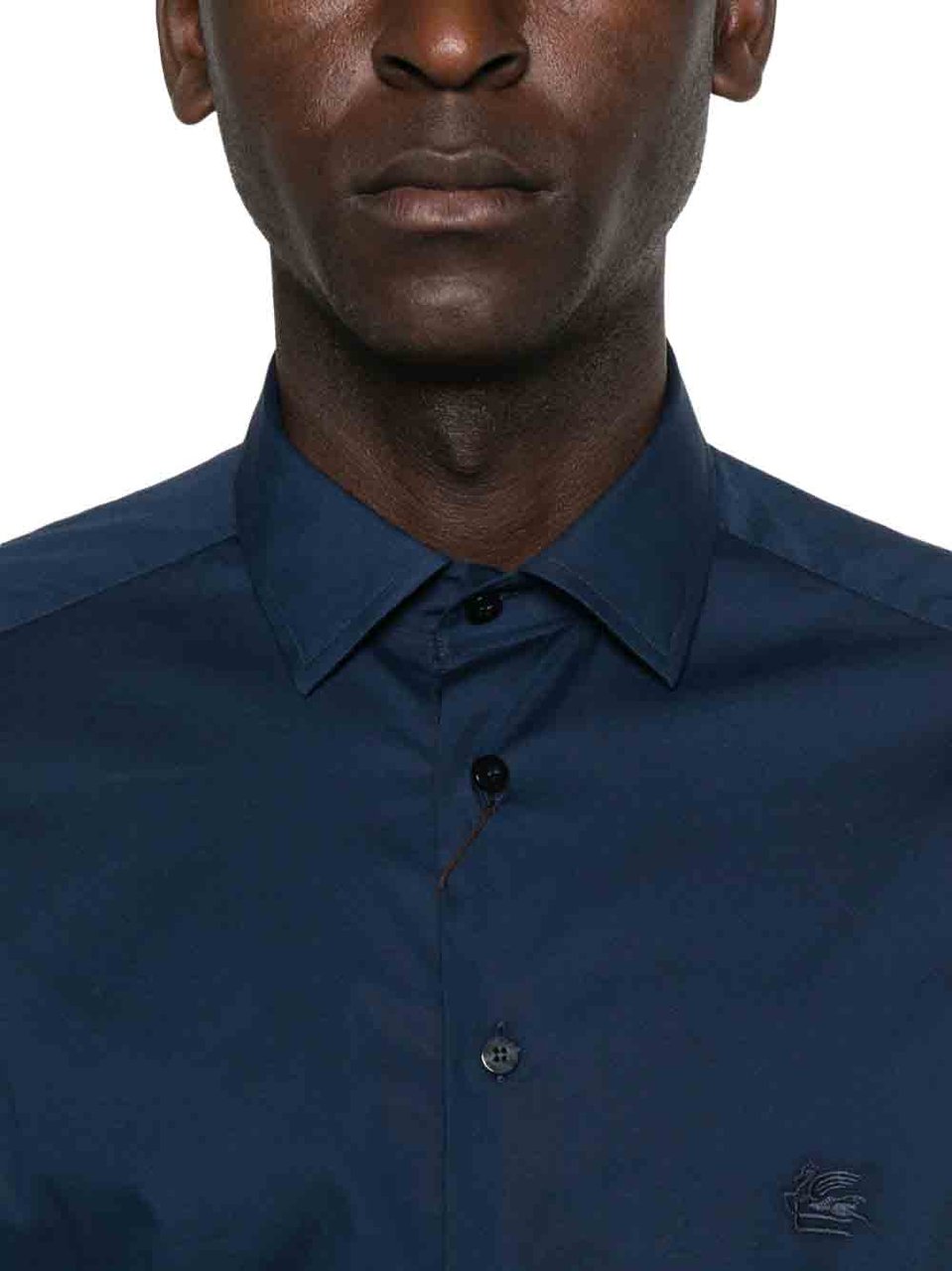 Etro Shirts Blue Navy