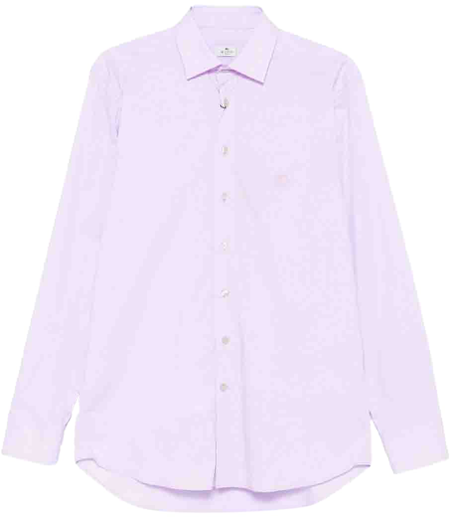 Etro Shirts Purple Paars