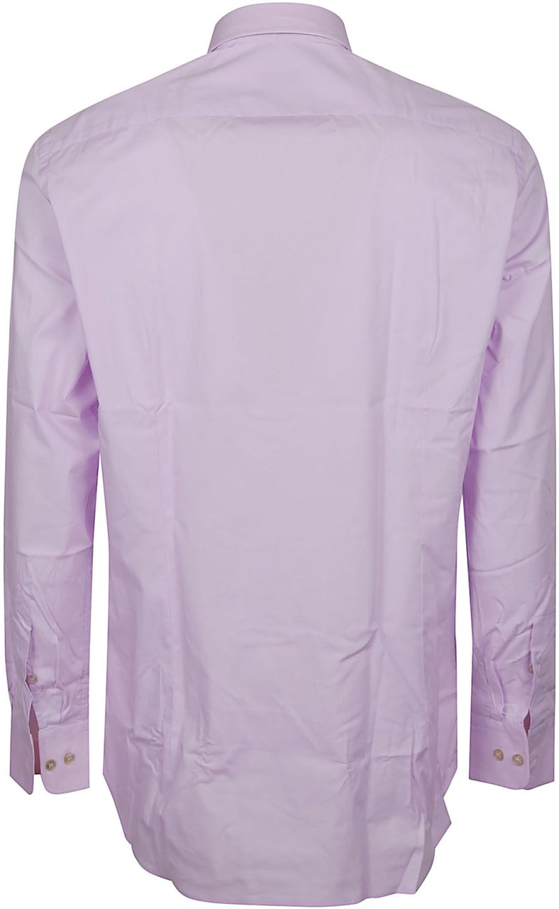 Etro Long Sleeve Roma Shirt Pink Roze