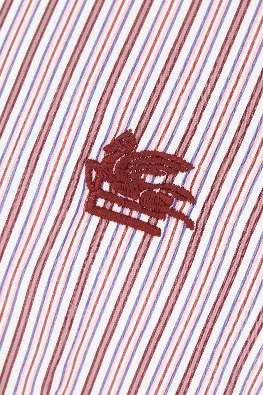 Etro Etro Printed poplin shirt Divers