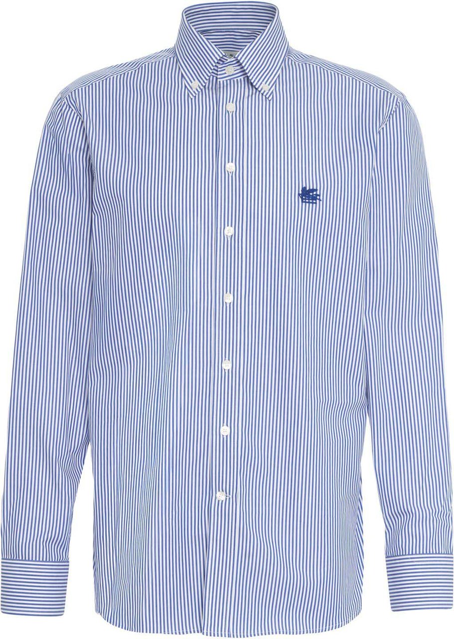 Etro Striped shirt Blauw