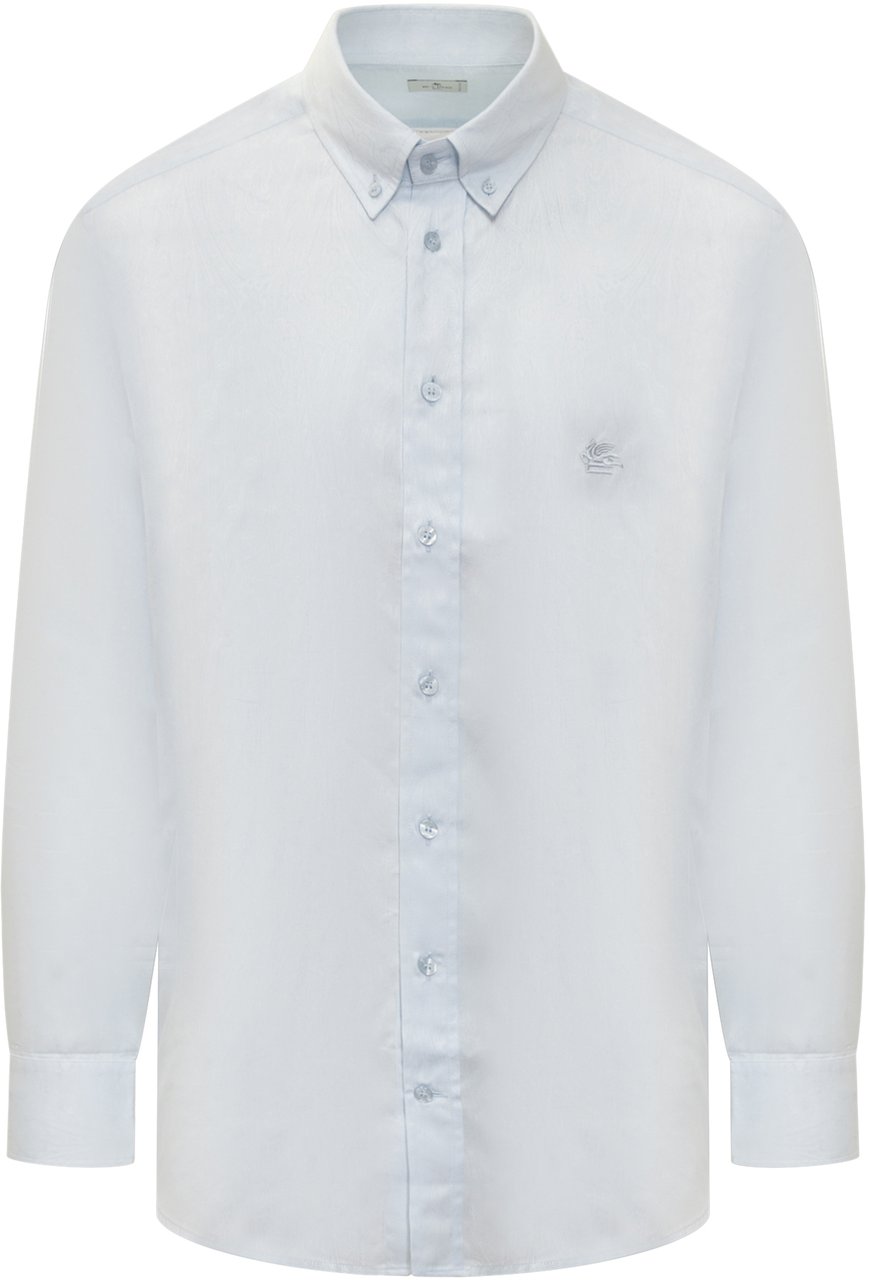 Etro Camicia Roma Blauw