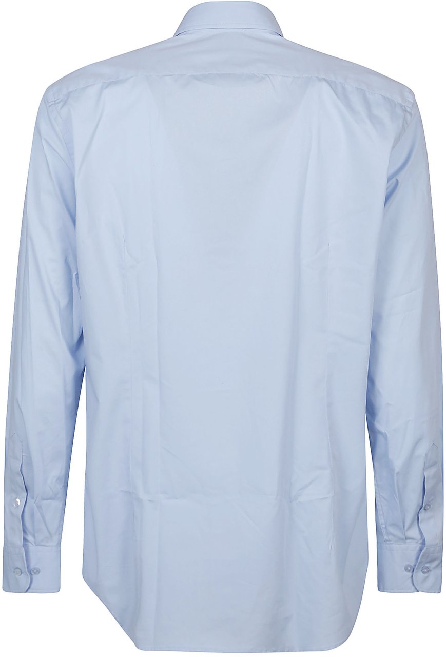 Etro Roma Long Sleeve Shirt Blue Blauw