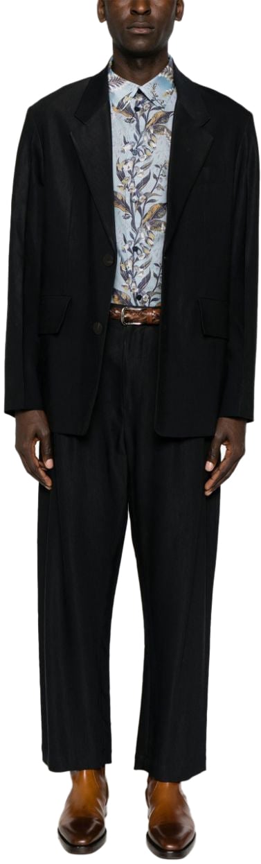 Etro Shirts Blue Blauw