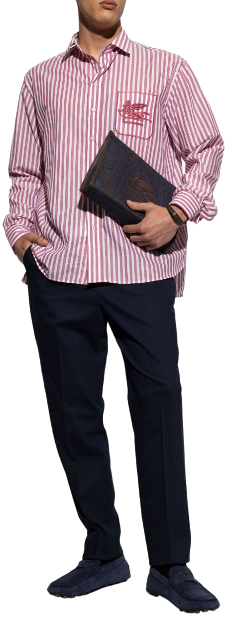 Etro Etro Shirts Red Rood