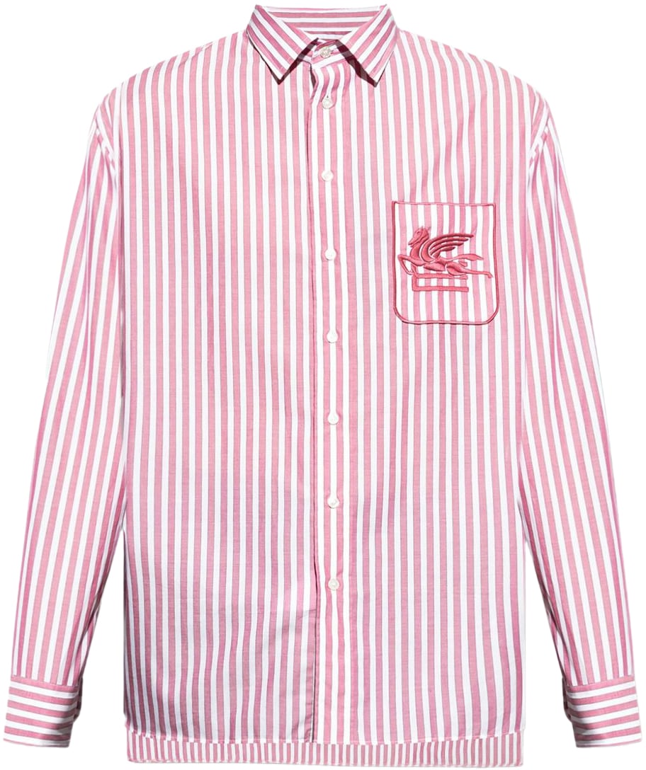 Etro Etro Shirts Red Rood