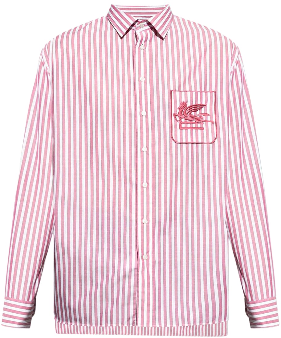 Etro Etro Shirts Red Rood