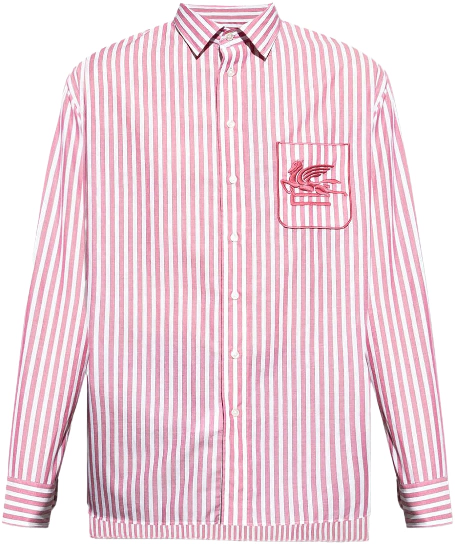 Etro Shirts Red Rood