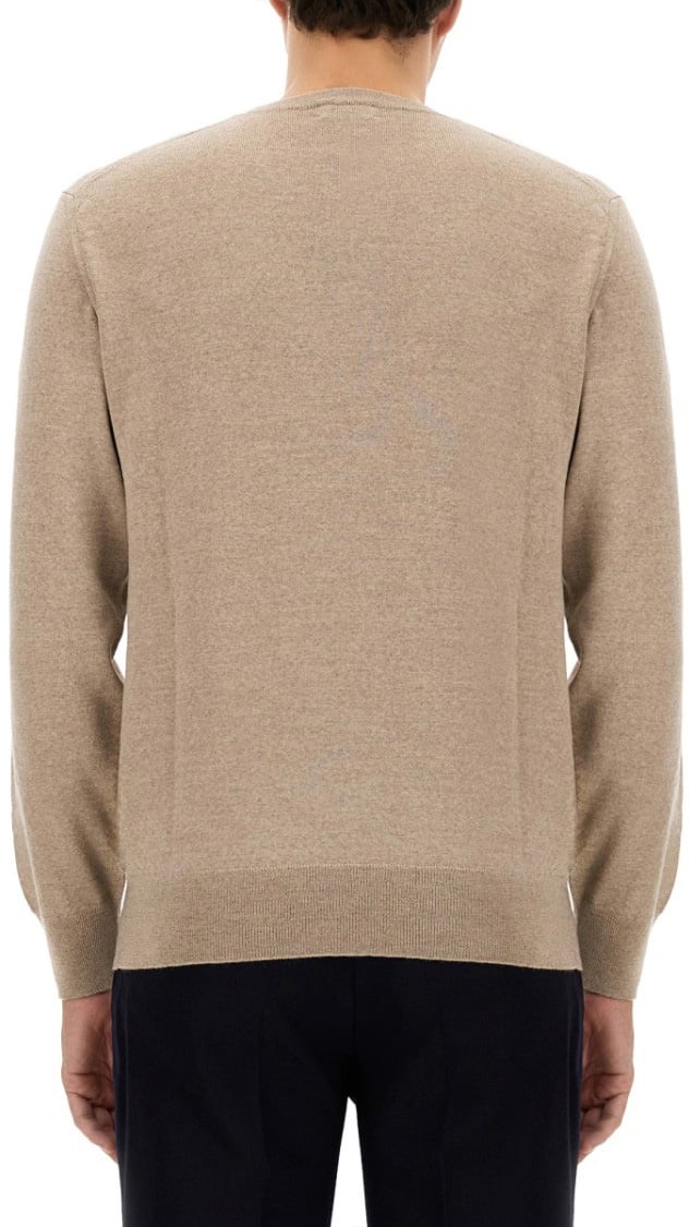 Etro Crew Neck Wool Jersey Neutraal