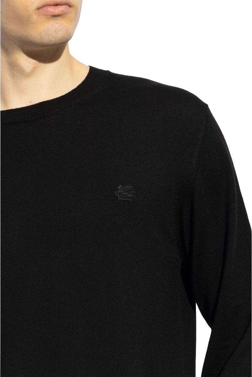 Etro Sweaters Nero Zwart