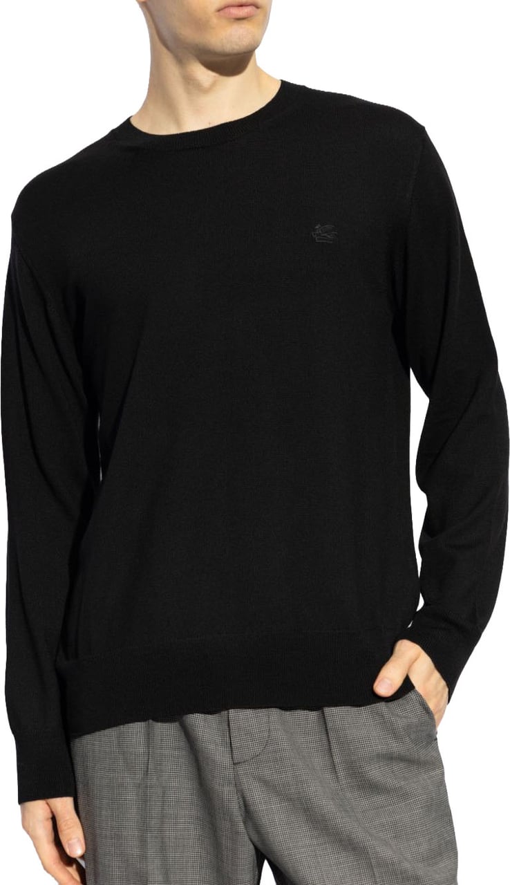 Etro Sweaters Nero Zwart