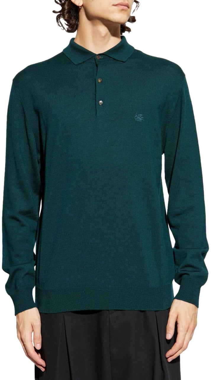 Etro Etro Sweaters Green Groen