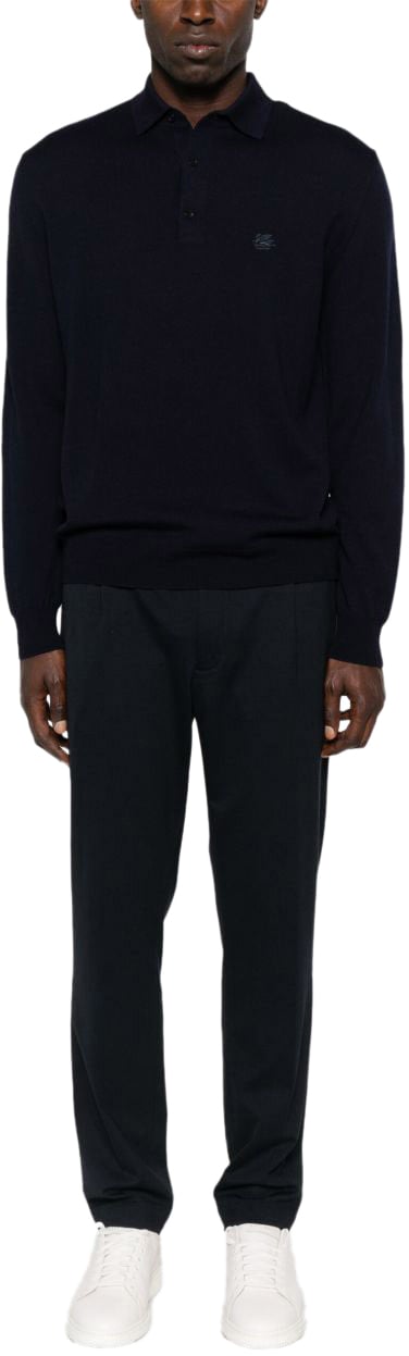 Etro Etro Sweaters Blue Blauw