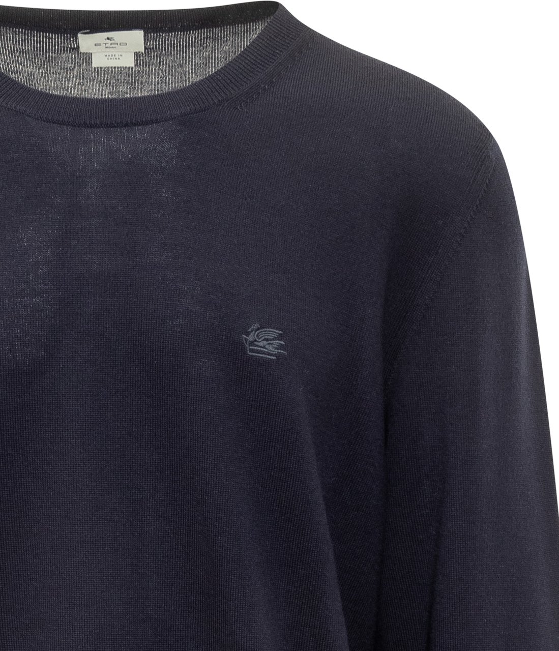 Etro Sweaters Blue Blauw