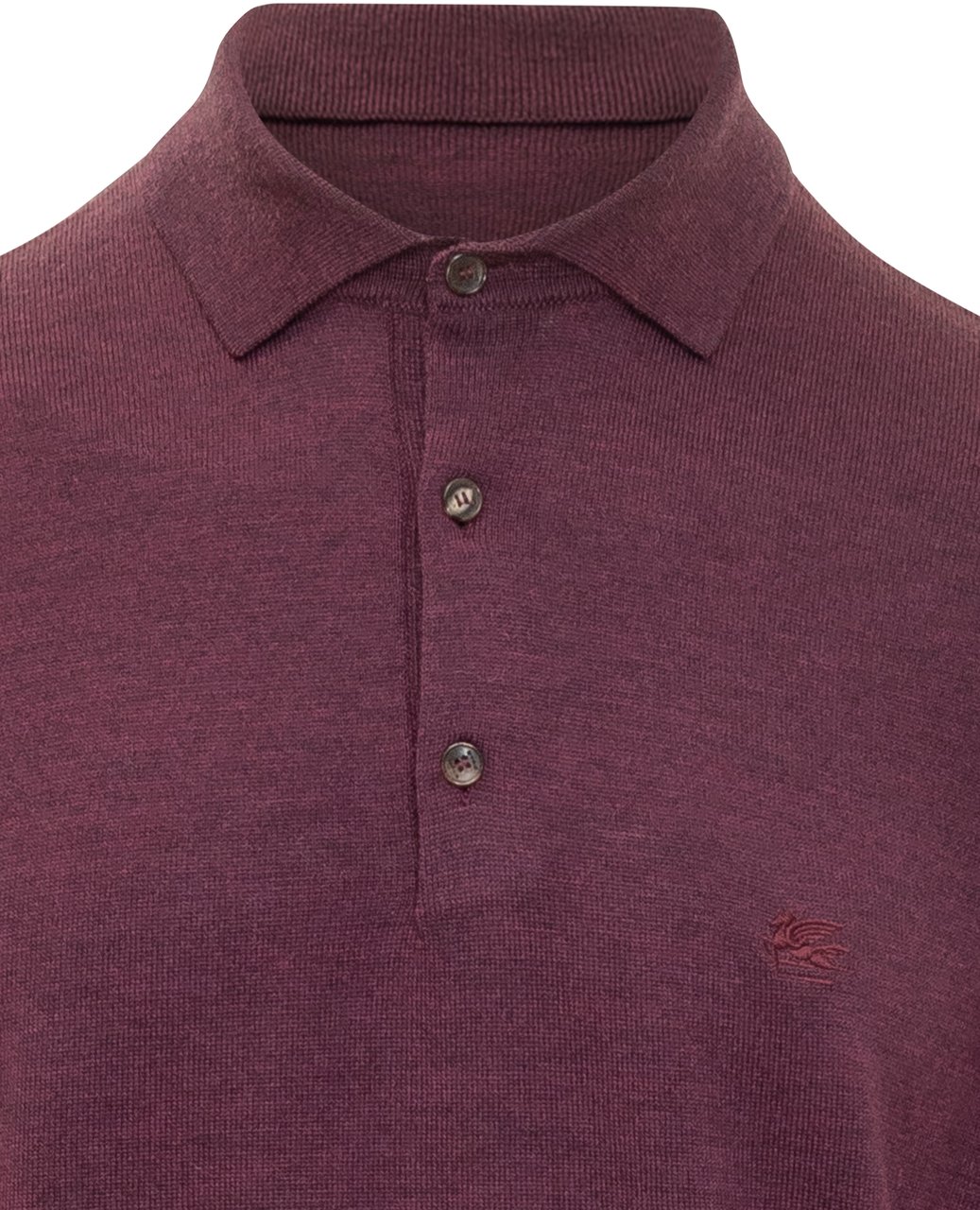 Etro Polo in lana Etro Paars