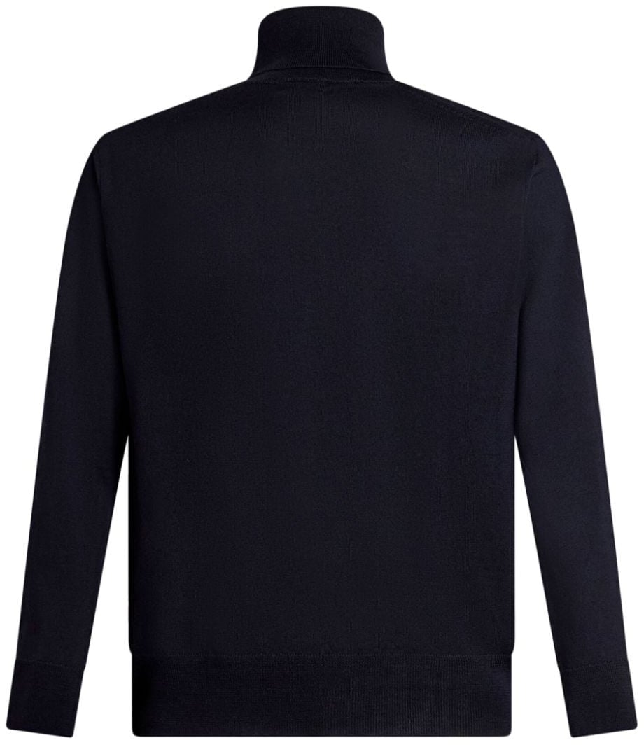 Etro Sweaters Blu Navy