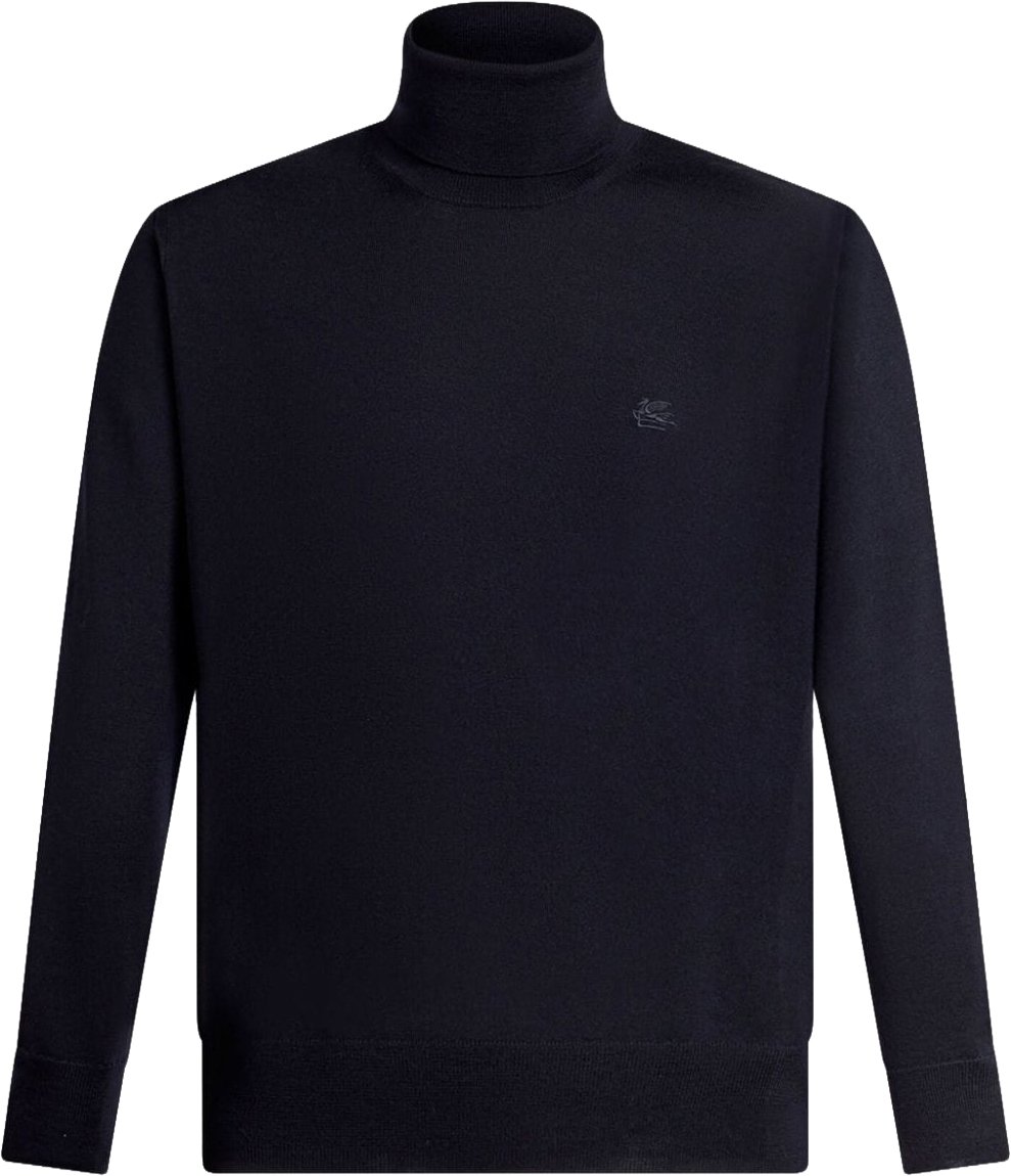 Etro Sweaters Blu Navy