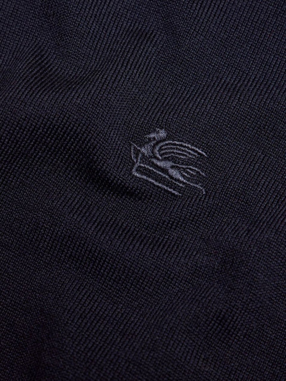 Etro Sweaters Blu Navy