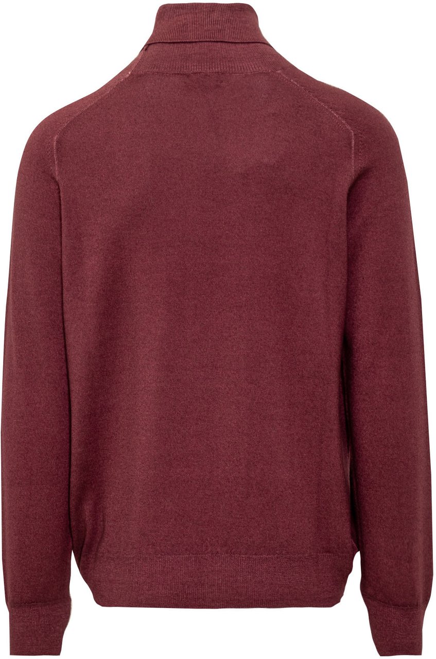 Etro Pullover Pegaso in Lana Rood
