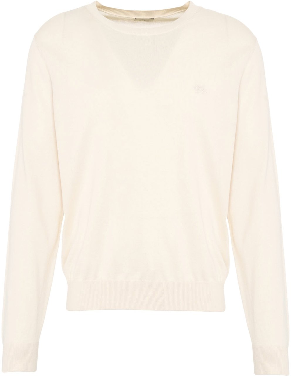 Etro Sweater with logo embroidery Beige