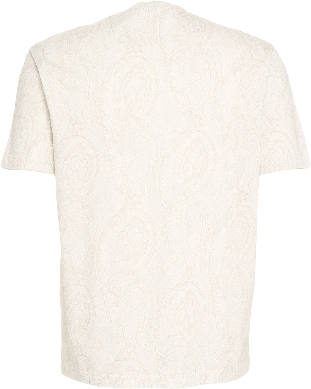 Etro T-shirt with paisley pattern Beige