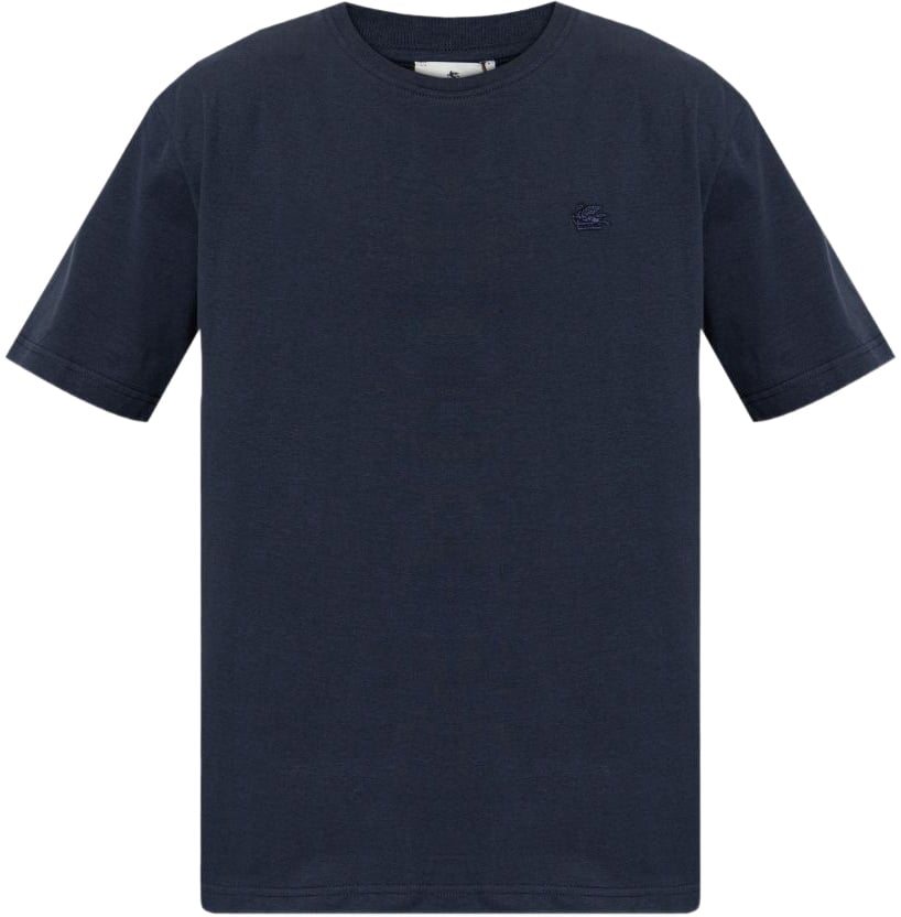 Etro T-Shirts And Polos Blue Blauw