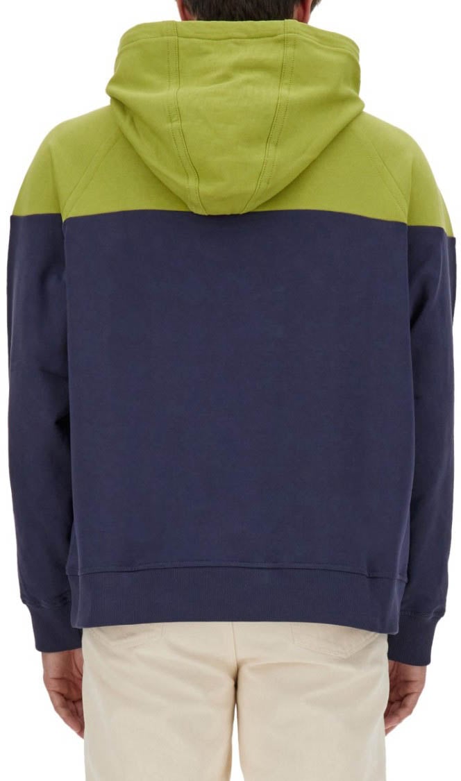 Etro Color-Block Hooded Sweatshirt Groen