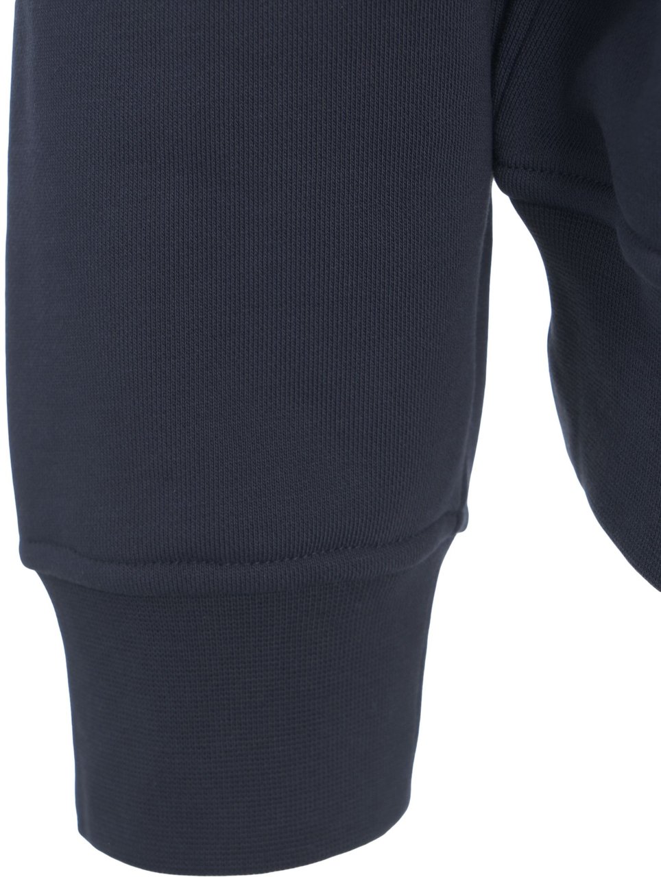 Etro Felpa con cappuccio e ricamo logo Blauw