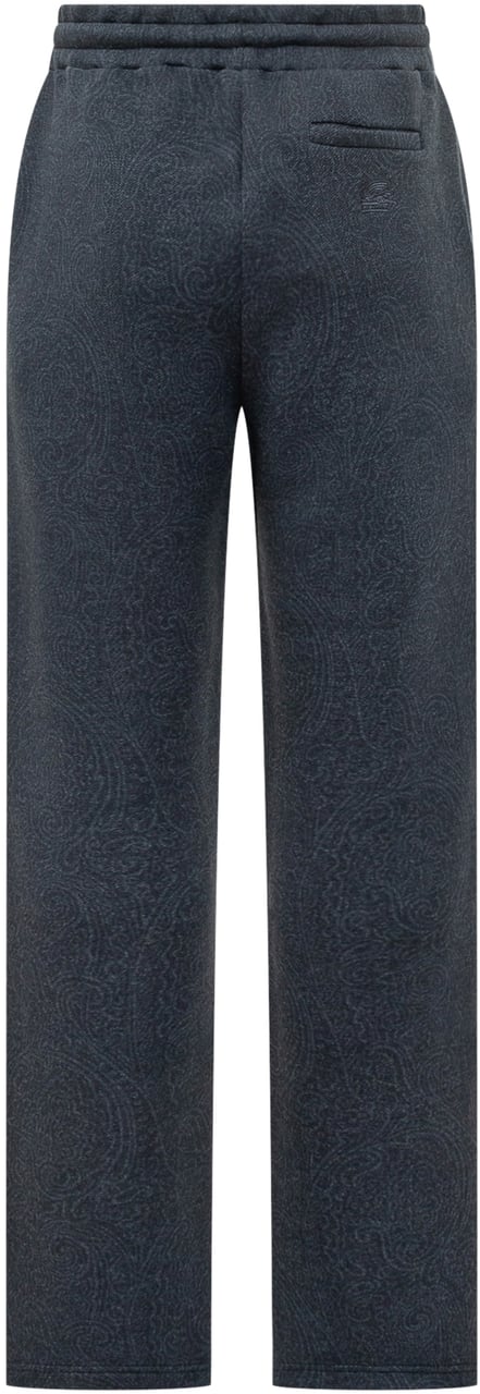 Etro Jogger Con Coulisse E Motivo Paisley Navy