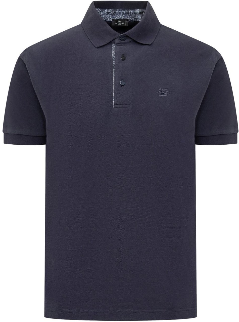 Etro Etro T-shirts and Polos Blue Blauw