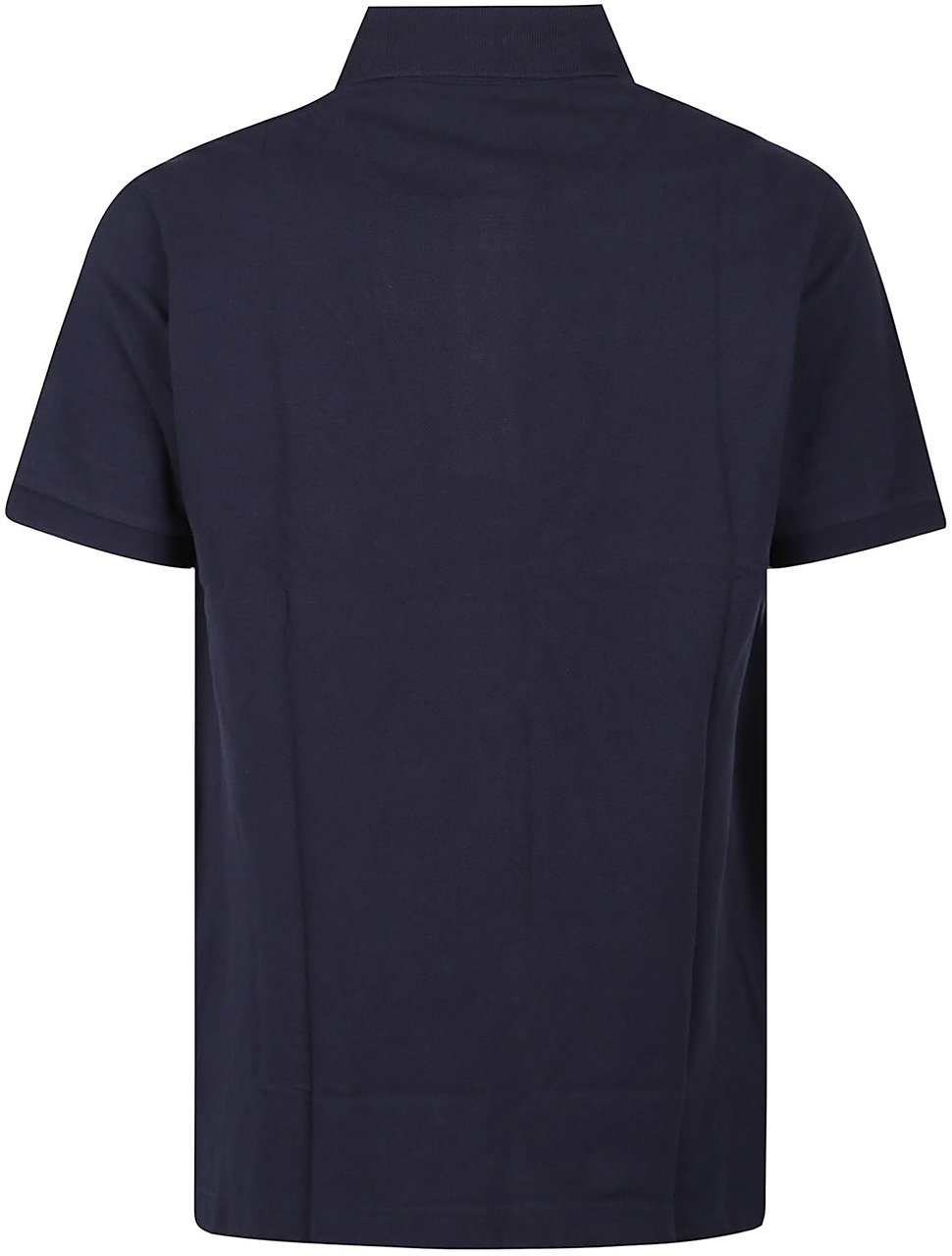 Etro Roma Short Sleeve Printed Details Polo Shirt Blue Blauw