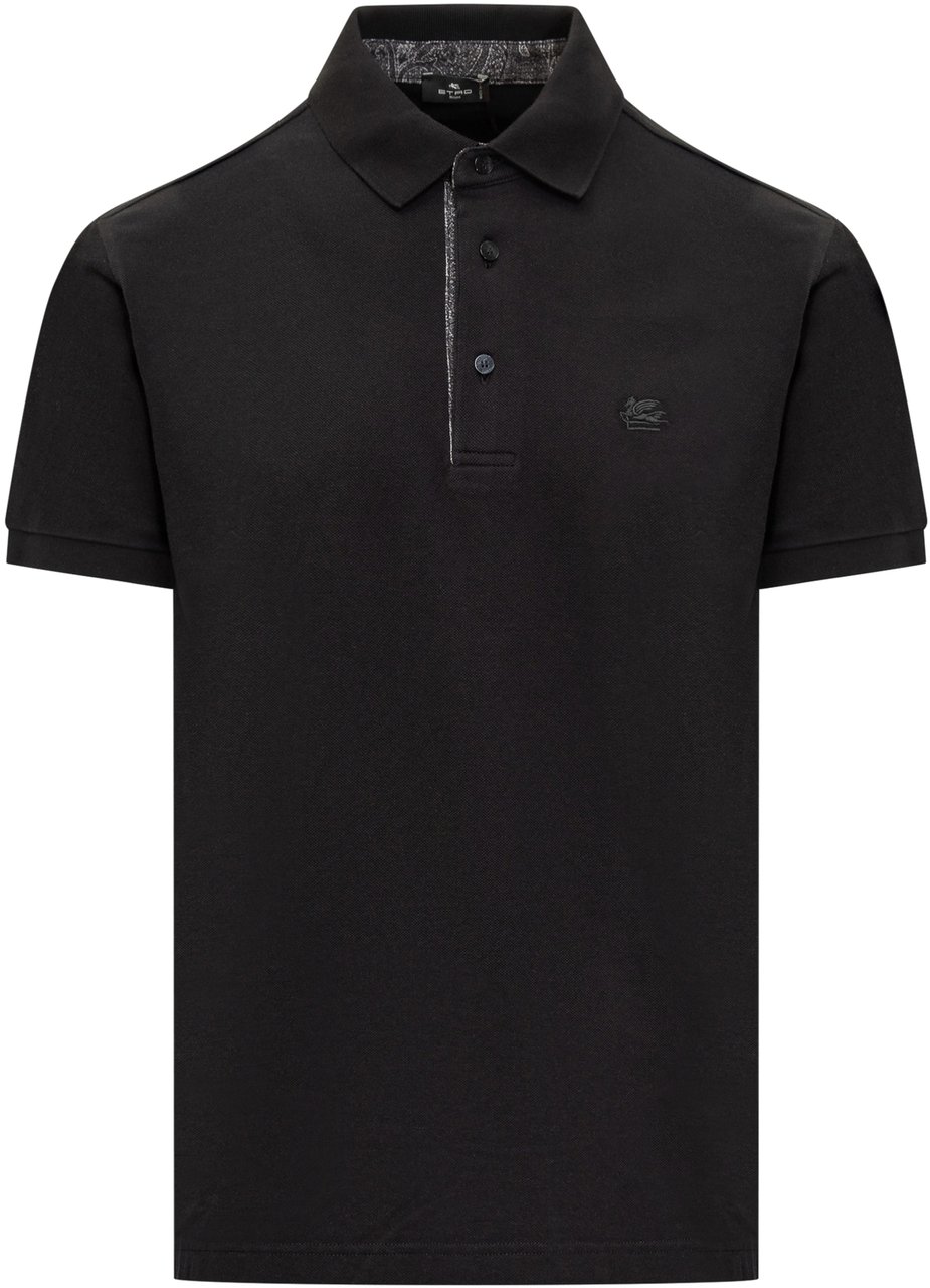Etro Polo Roma Zwart