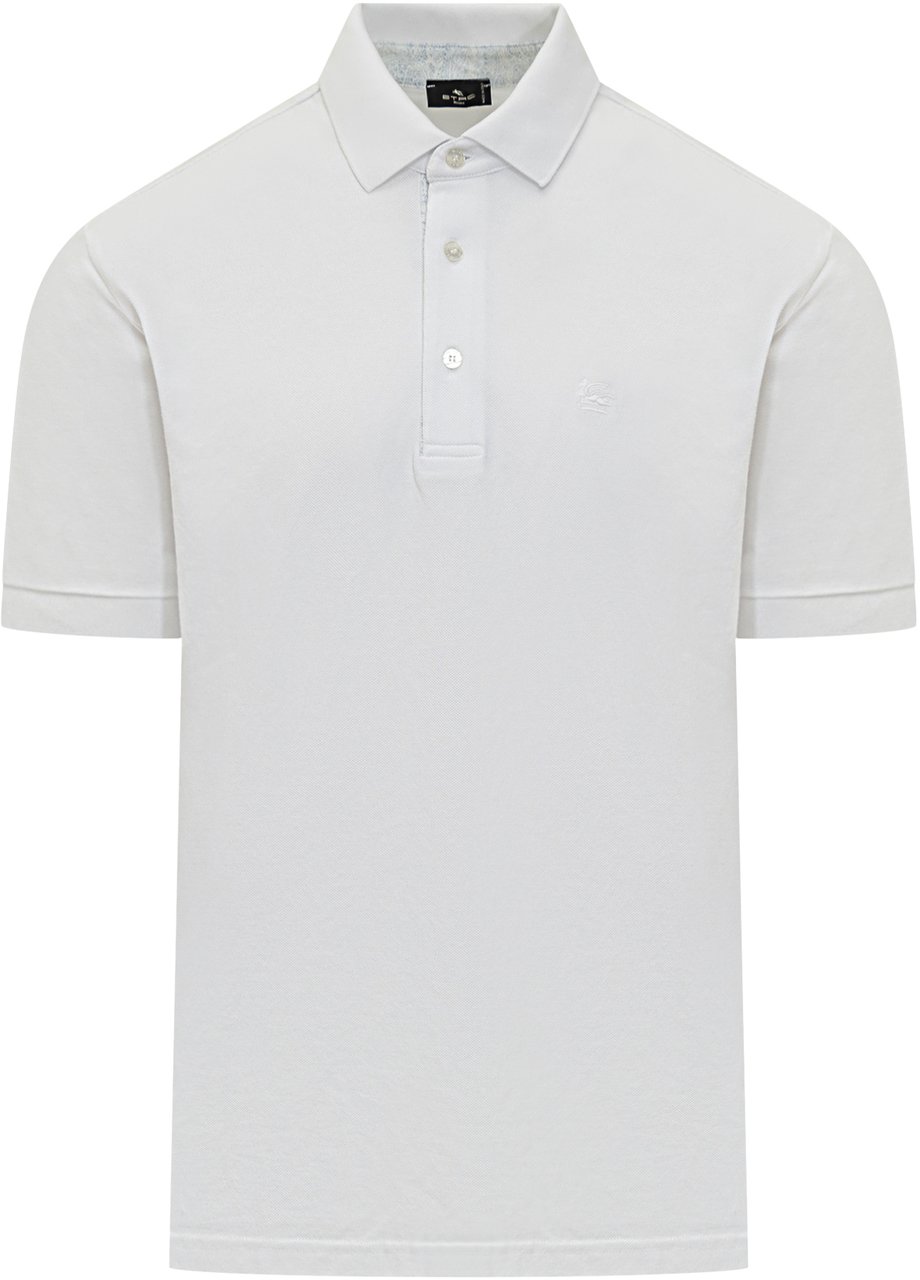 Etro Polo Essential A Maniche Corte Wit