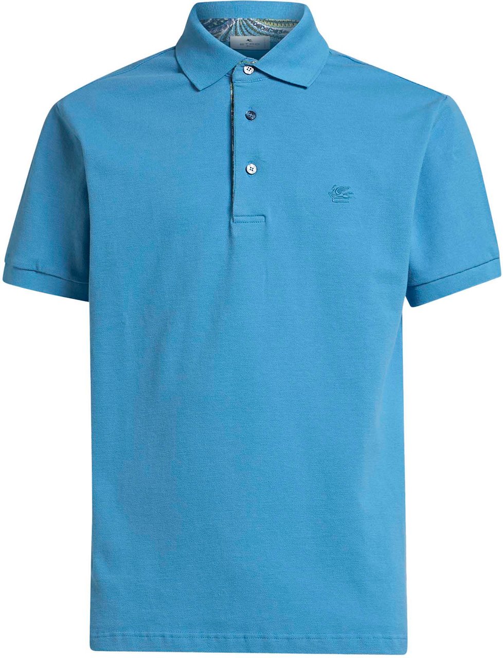 Etro T-Shirts And Polos Clear Blue Blauw
