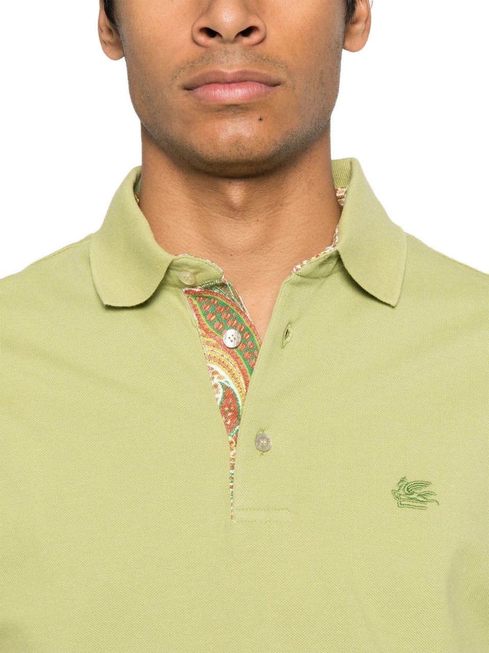 Etro T-Shirts And Polos Green Groen