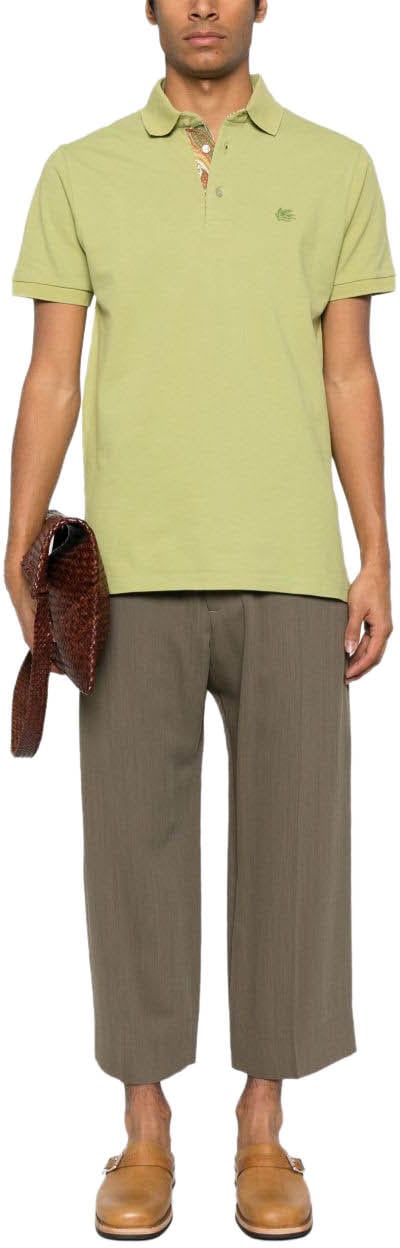 Etro T-Shirts And Polos Green Groen