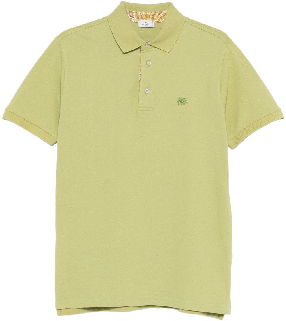 Etro T-Shirts And Polos Green Groen