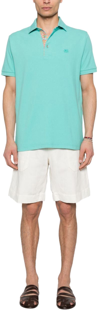Etro Etro T-shirts and Polos Green Groen