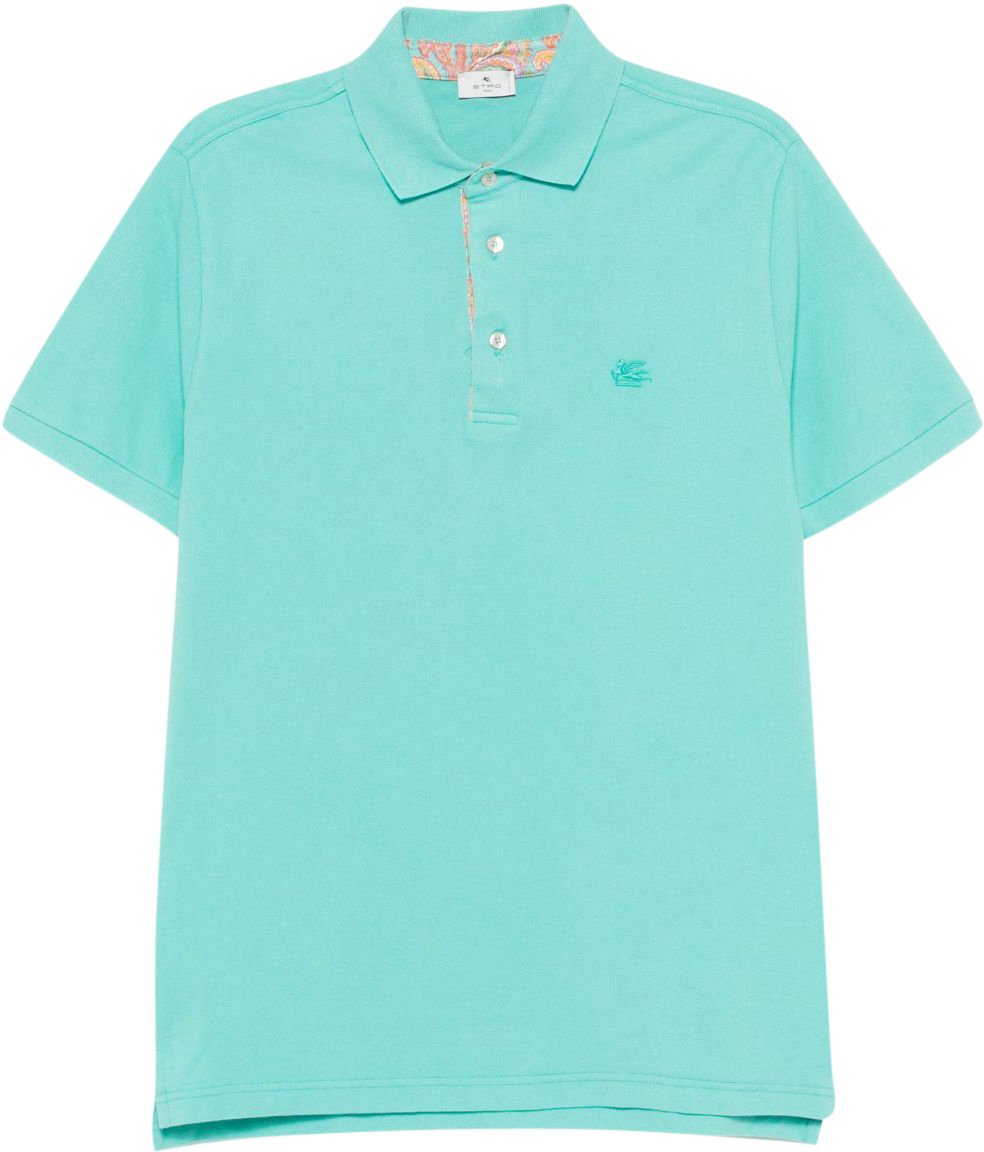 Etro Etro T-shirts and Polos Green Groen
