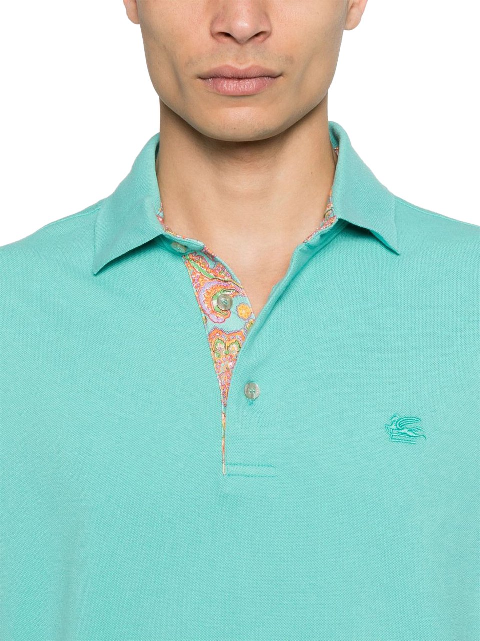 Etro Etro T-shirts and Polos Green Groen