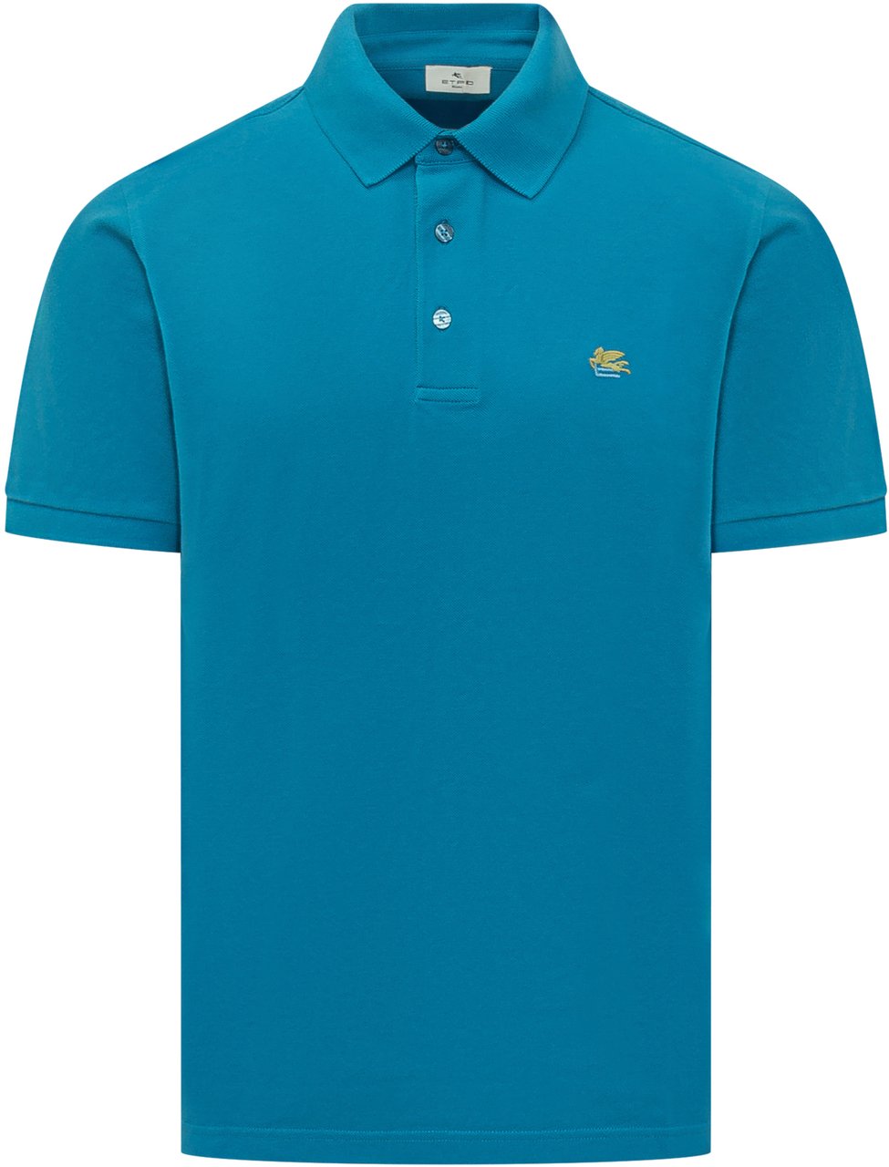 Etro Polo Roma Plain Navy