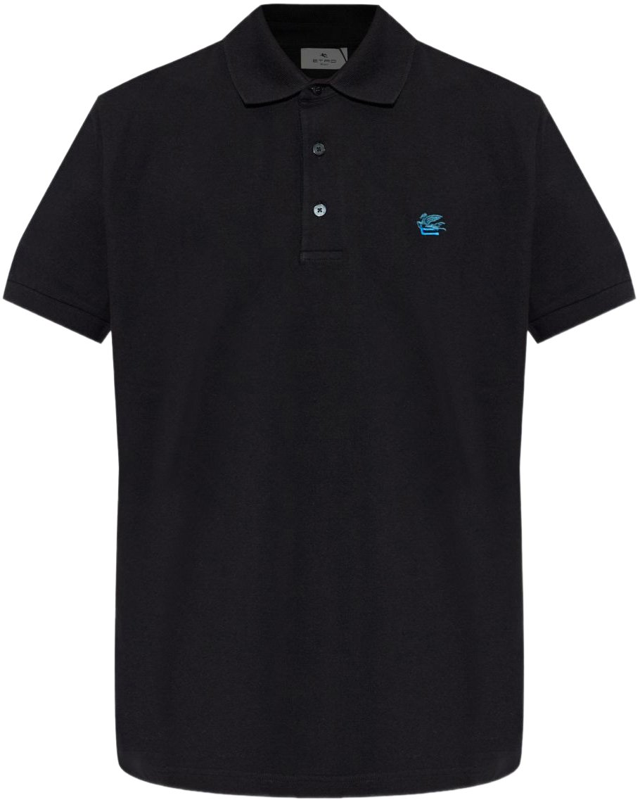 Etro T-Shirts And Polos Black Zwart