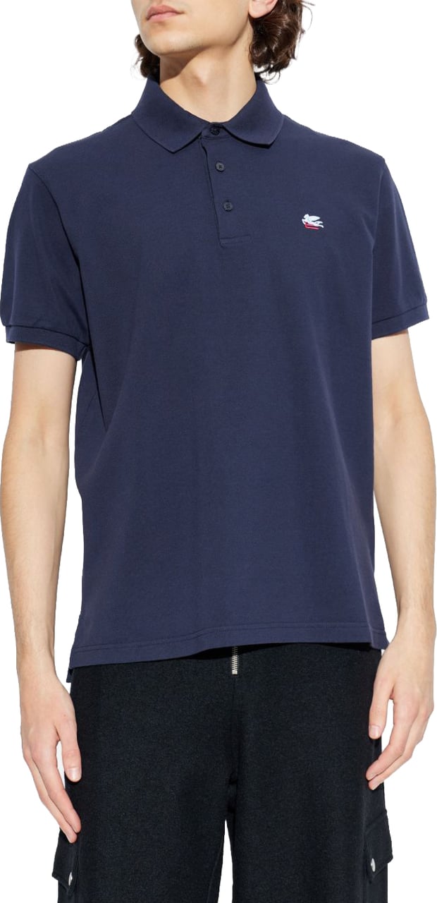 Etro T-Shirts And Polos Navy Navy