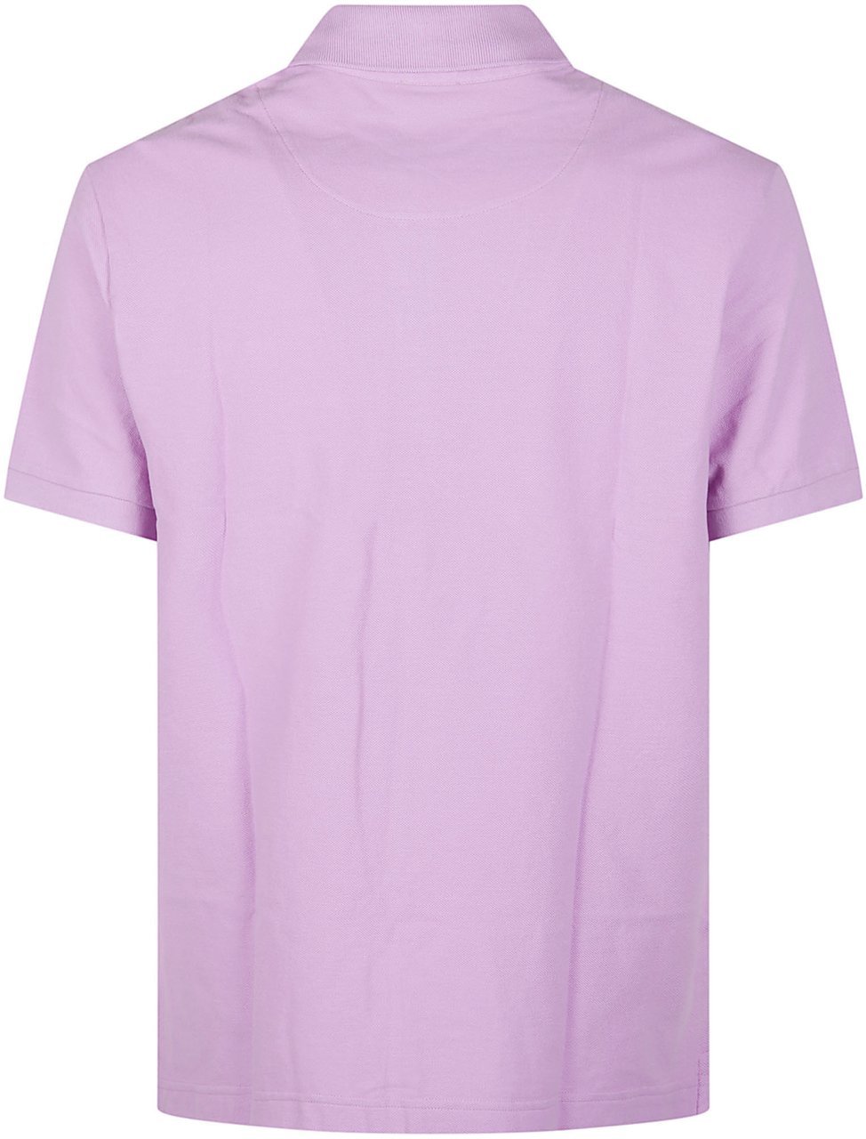 Etro Short Sleeve Embroidery Logo Roma Polo Shirt Pink Roze