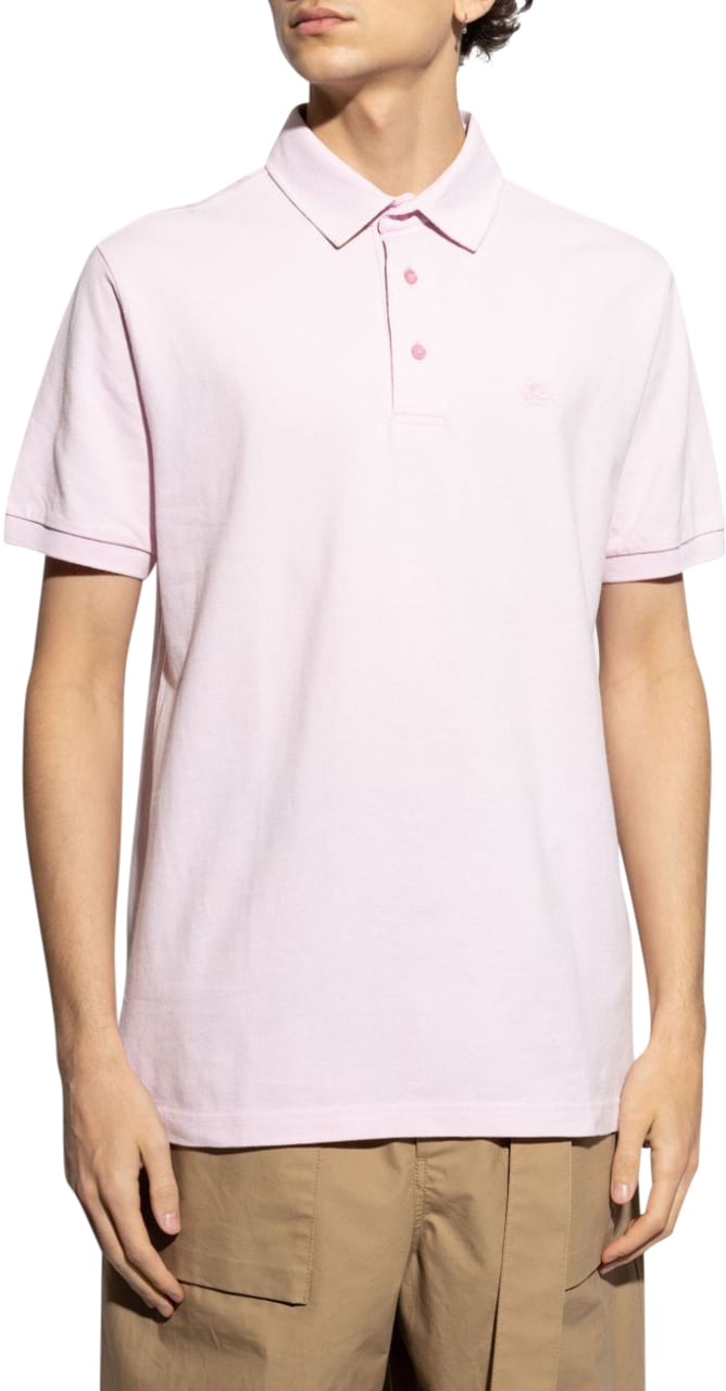 Etro Etro T-shirts and Polos Blue Blauw