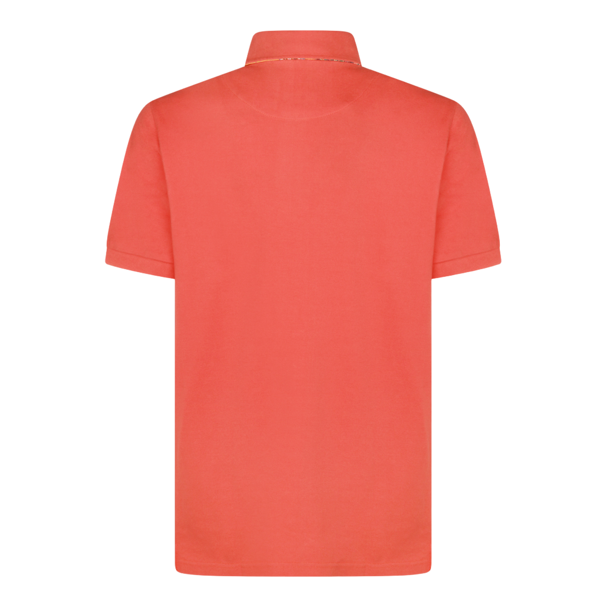 Etro Classic Short-Sleeved Polo Shirt with Embroidered Logo Rood